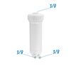 Колба Гейзер RO-3012 для мембраны обратного осмоса, изображение 2