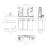 Фильтр для воды Барьер Профи Осмо 100 М с обратным осмосом, Модификация: без насоса, Минерализация воды: есть, Производительность мембраны: 100 GPD, изображение 6