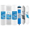 Набор картриджей Аквабрайт К-6, Вариант комплектации: с минерализатором, Тип мембраны: 75 GPD