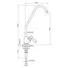 Кран Гейзер №3 для фильтра под мойкой, изображение 5 Кран Гейзер №3 для фильтра под мойкой, изображение 5