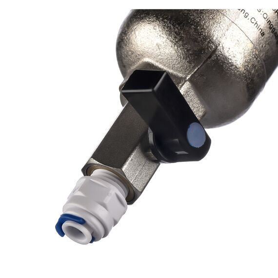 Магистральный фильтр Гейзер Бастион 121 1/2", Типоразмер: нестандартный, Наружная резьба: 1/2", Температура воды: до +80°C, Тонкость очистки: 90 микрон, изображение 6