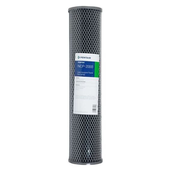 Картридж механической очистки Pentair (Pentek) NCP 20BB, Типоразмер: Big Blue 20", Температура воды: до +52 °C, Тонкость очистки: 10 мкм 