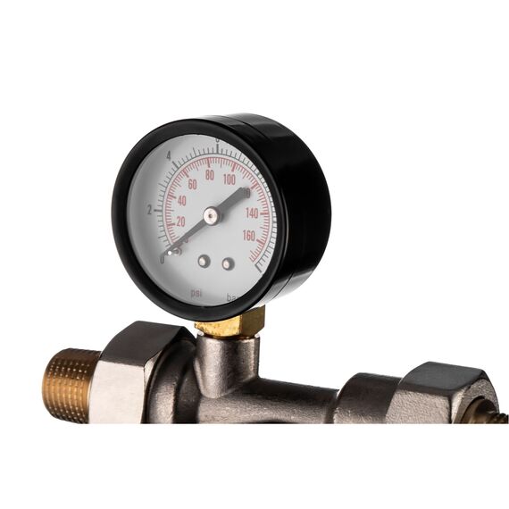 Магистральный фильтр Гейзер Бастион 112 3/4", Типоразмер: нестандартный, Наружная резьба: 3/4", Температура воды: до +40°C, Тонкость очистки: 90 микрон, изображение 5