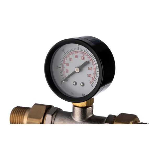 Магистральный фильтр Гейзер Бастион 113 1/2", Типоразмер: нестандартный, Наружная резьба: 1/2", Температура воды: до +40°C, Тонкость очистки: 90 микрон, изображение 3