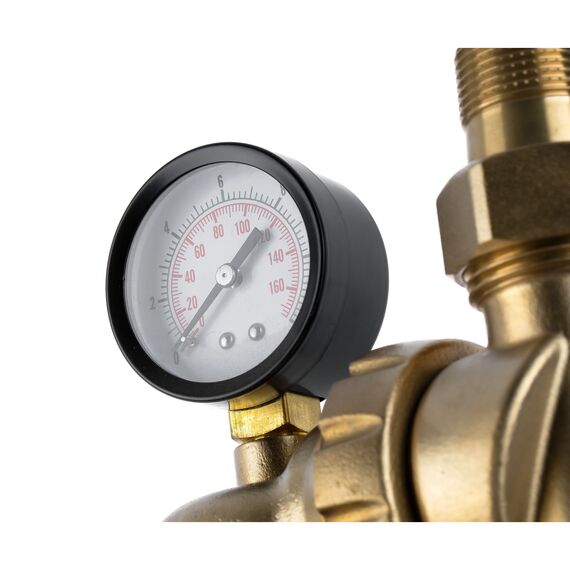 Магистральный фильтр Гейзер Бастион 322 3/4" (7508095201), Типоразмер: нестандартный, Наружная резьба: 3/4", Температура воды: до +80°C, Тонкость очистки: 90 микрон, изображение 3