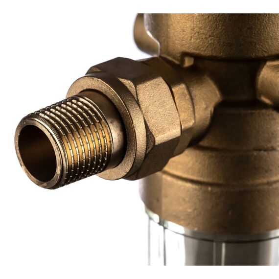 Магистральный фильтр Гейзер Бастион 511 1/2" (7508155233), Типоразмер: нестандартный, Наружная резьба: 1/2", Температура воды: до +40°C, Тонкость очистки: 90 микрон, изображение 5