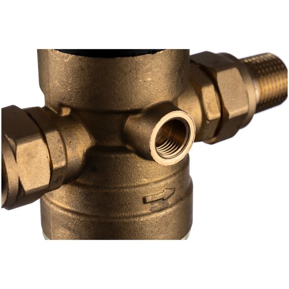 Магистральный фильтр Гейзер Бастион 511 1/2" (7508155233), Типоразмер: нестандартный, Наружная резьба: 1/2", Температура воды: до +40°C, Тонкость очистки: 90 микрон, изображение 6