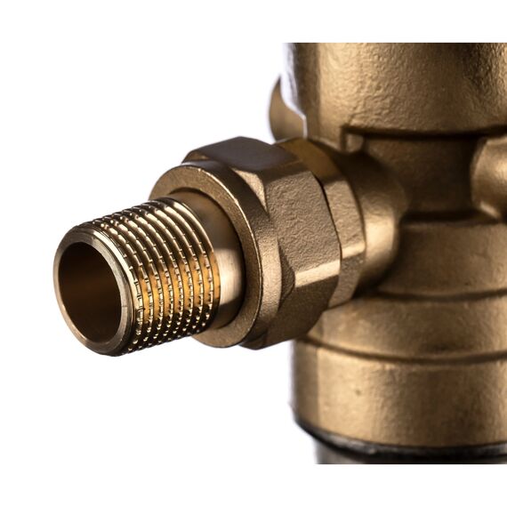 Магистральный фильтр Гейзер Бастион 521 1/2" (7508155201), Типоразмер: нестандартный, Наружная резьба: 1/2", Температура воды: до +80°C, Тонкость очистки: 90 микрон, изображение 4