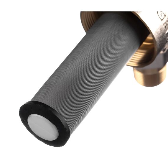 Магистральный фильтр Гейзер Бастион 111 3/4", Типоразмер: нестандартный, Наружная резьба: 3/4", Температура воды: до +40°C, Тонкость очистки: 90 микрон, изображение 6