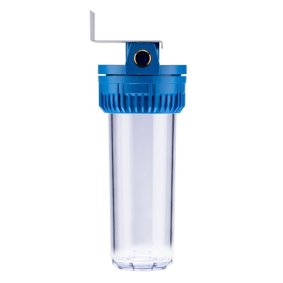 Корпус магистрального фильтра Aqua FP3 1/2", Типоразмер: Slim Line 10", Внутренняя резьба: 1/2", Температура воды: до +50 °С, изображение 3