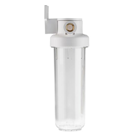 Корпус магистрального фильтра Гейзер Гарант 10SL 1/2", Типоразмер: Slim Line 10", Внутренняя резьба: 1/2", Температура воды: до +40°C, изображение 6