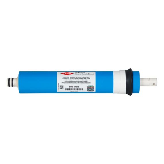 Мембрана обратного осмоса Filmtec BW60-1812-75, Типоразмер: 1812 / 2012, Температура воды: до +45 °C, Галлон / сутки (GPD): 75