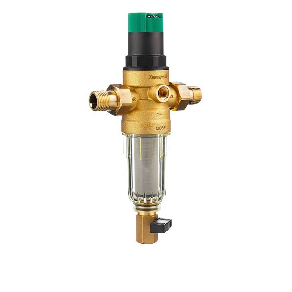 Магистральный фильтр Resideo Braukmann (Honeywell) FK06-3/4AA, Типоразмер: нестандартный, Наружная резьба: 3/4", Температура воды: до +40°C, Тонкость очистки: 100 микрон