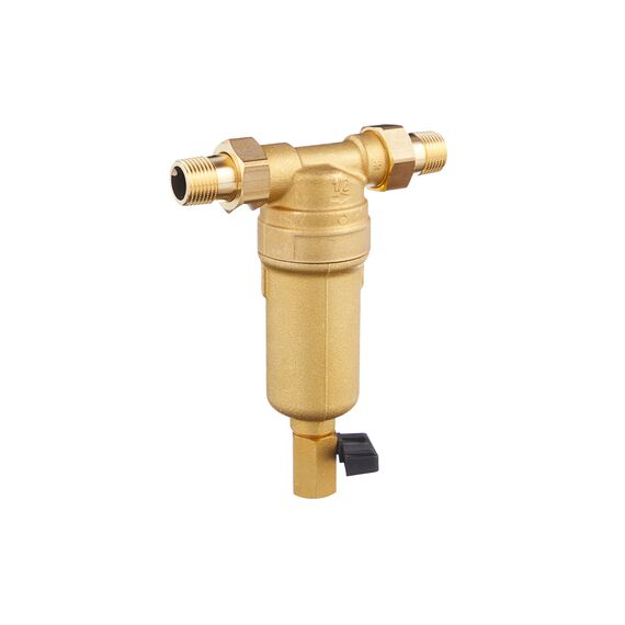 Магистральный сетчатый фильтр Resideo Braukmann (Honeywell) FF06-1/2AAM, Типоразмер: нестандартный, Наружная резьба: 1/2", Температура воды: до +70°C, Тонкость очистки: 100 микрон