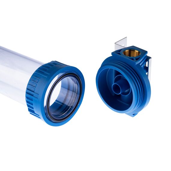 Корпус магистрального фильтра Aqua FP3 1", Типоразмер: Slim Line 10", Внутренняя резьба: 1", Температура воды: до +50 °С, изображение 4