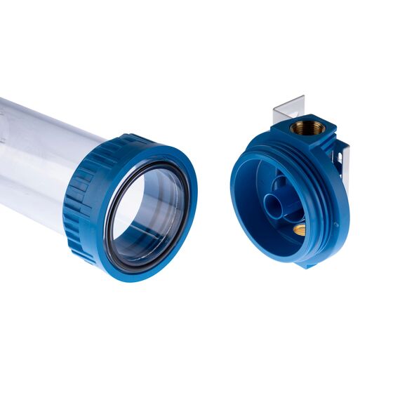 Корпус магистрального фильтра Aqua FP3 3/4", Типоразмер: Slim Line 10", Внутренняя резьба: 3/4", Температура воды: до +50 °С, изображение 5