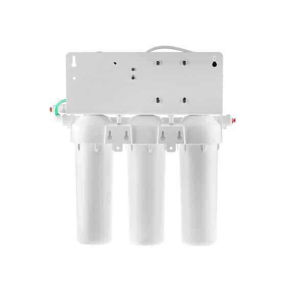 Фильтр для воды Гейзер Аллегро-ПМ с обратным осмосом, Модификация: с насосом, Минерализация воды: есть, Модель питьевого крана: №7, Объём бака (общий): 12 л, изображение 5