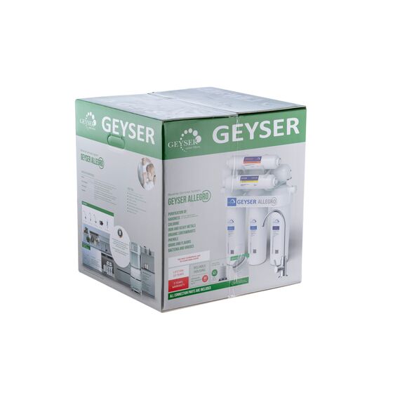 Фильтр для воды Гейзер Аллегро-ПМ с обратным осмосом, Модификация: с насосом, Минерализация воды: есть, Модель питьевого крана: №7, Объём бака (общий): 12 л, изображение 10