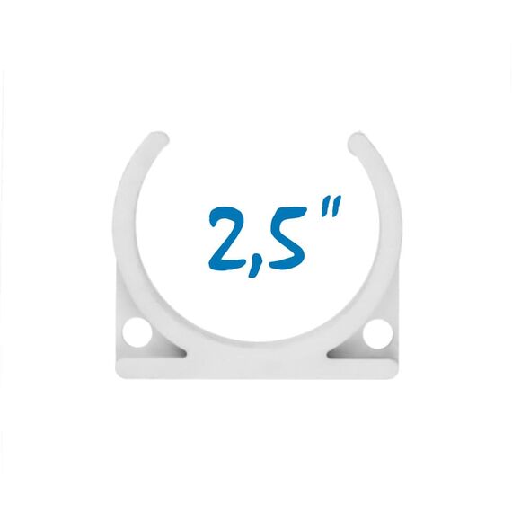 Одинарная крепёжная клипса CL2000W (2 1/2"), изображение 2