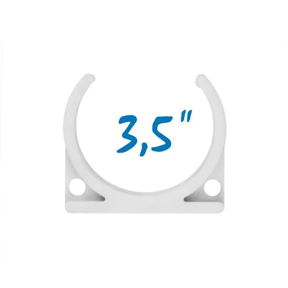 Одинарная крепёжная клипса 2 1/2", изображение 2