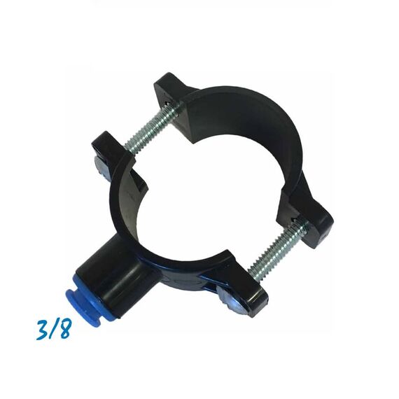 Дренажный хомут CU138B-Q (3/8) для систем обратного осмоса, изображение 2