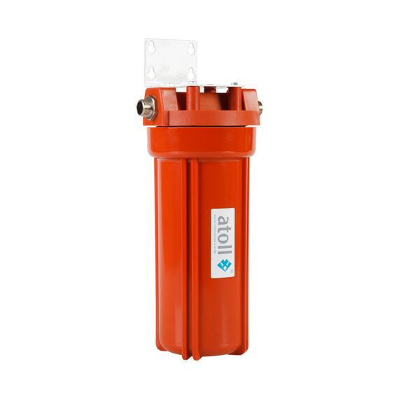 Магистральный фильтр atoll I-11SH-p STD, Типоразмер: Slim Line 10", Наружная резьба: 1/2", Температура воды: до +70°C, Тонкость очистки: 5 микрон