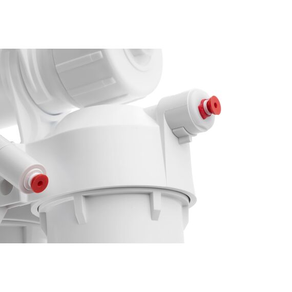 Фильтр для воды Гейзер Аллегро-М с обратным осмосом, Модификация: без насоса, Минерализация воды: есть, Модель питьевого крана: №7, Объём бака (общий): 12 л, изображение 7