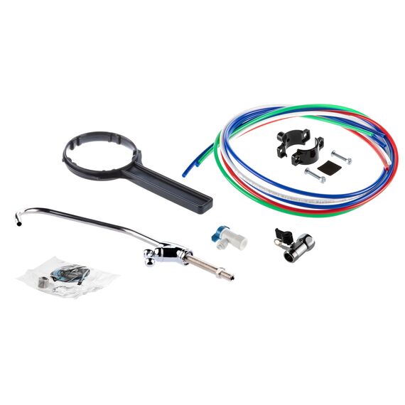 Фильтр для воды Гейзер Аллегро-П с обратным осмосом, Модификация: с насосом, Минерализация воды: нет, Модель питьевого крана: №3, Объём бака (общий): 12 л, изображение 12