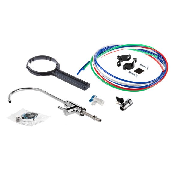 Фильтр для воды Гейзер Престиж-П с обратным осмосом, Модификация: с насосом, Минерализация воды: нет, Модель питьевого крана: №6, Объём бака (общий): 12 л, изображение 11