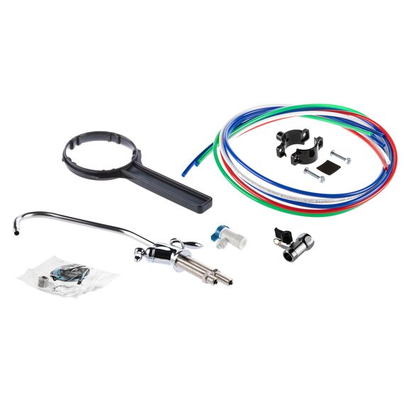 Фильтр для воды Гейзер Аллегро-М с обратным осмосом, Модификация: без насоса, Минерализация воды: есть, Модель питьевого крана: №7, Объём бака (общий): 12 л, изображение 13