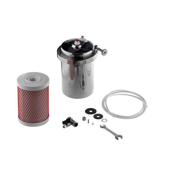 Проточный питьевой фильтр Гейзер Эко (без крана), Модификация: для мягкой воды, Модель питьевого крана: без крана, изображение 5