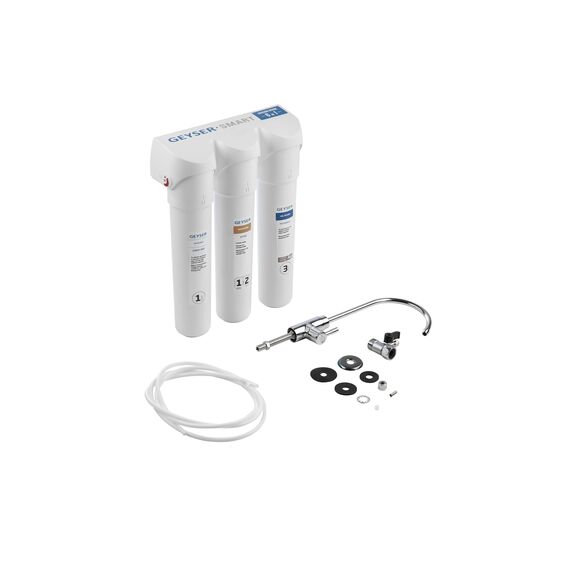 Проточный питьевой фильтр Гейзер Смарт (кран 6), Модификация: для жёсткой воды, Модель питьевого крана: №6, изображение 9