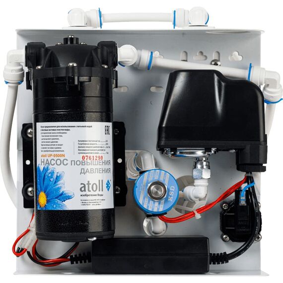 Фильтр для воды atoll A-4400p STDA с обратным осмосом (без бака), Модификация: с одной мембраной, Производительность мембраны: 500 GPD, изображение 5