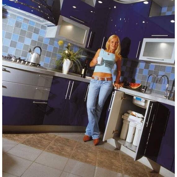 Фильтр для воды atoll A-575 STD с обратным осмосом, Модификация: без насоса, Минерализация воды: нет, Модель питьевого крана: A-8883-CP, Объём бака (общий): 18 л, изображение 8