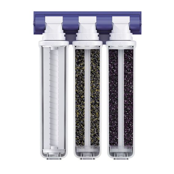 Проточный питьевой фильтр Барьер Эксперт Стандарт, Блок крепления картриджей: шарнирный, изображение 3