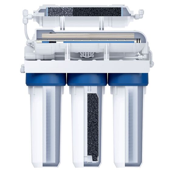 Фильтр для воды Барьер Профи Осмо 100 с обратным осмосом, Модификация: без насоса, Минерализация воды: нет, Производительность мембраны: 100 GPD, изображение 2