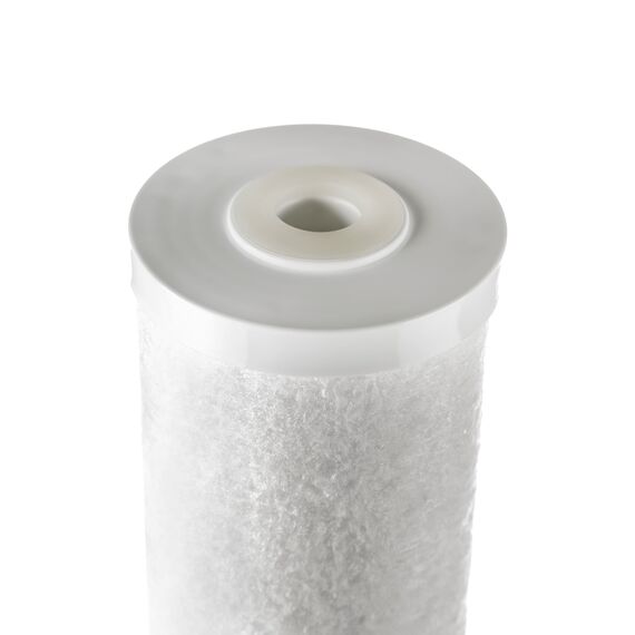 Картридж Гейзер Fe.-20BB для удаления железа, Типоразмер: Big Blue 20", Температура воды: до +40 °C, Тонкость очистки: 5 мкм, изображение 2