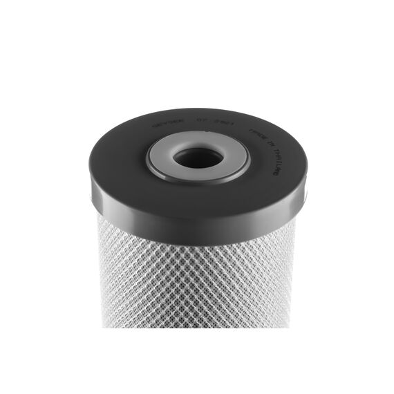 Угольный картридж Гейзер CBC 10-20BB Ag, Типоразмер: Big Blue 20", Температура воды: до +53 °C, Тонкость очистки: 10 мкм , изображение 2