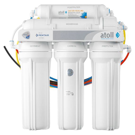 Фильтр для воды atoll A-550m STD с обратным осмосом (без крана), Модификация: без насоса, Минерализация воды: есть, Модель питьевого крана: без крана, Объём бака (общий): 18 л, изображение 3