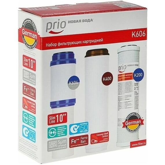 Набор сменных картриджей Prio Новая Вода K606, изображение 2