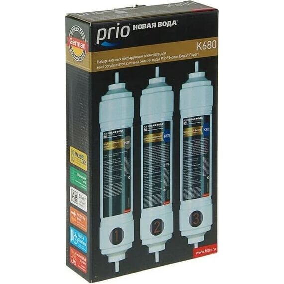 Набор сменных картриджей Prio Новая Вода K680, изображение 2