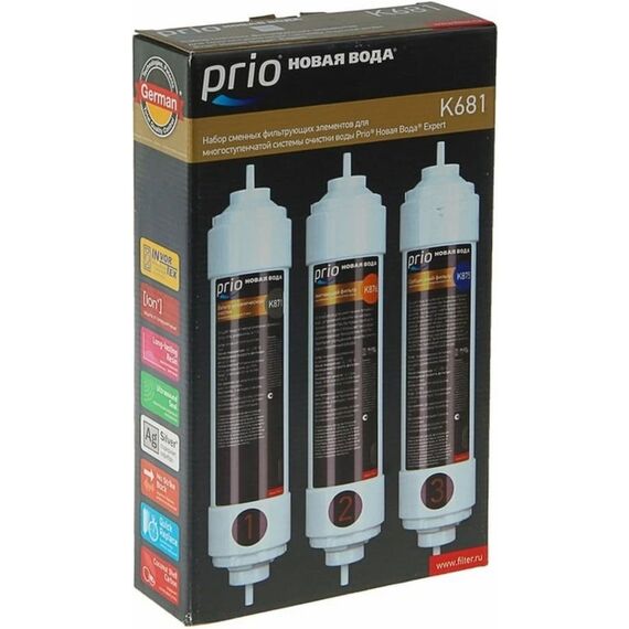 Набор сменных картриджей Prio Новая Вода K681, изображение 2
