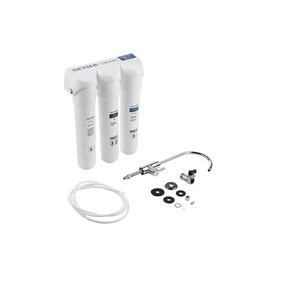 Проточный питьевой фильтр Гейзер Смарт комплексная очистка (кран 6), Модификация: для мягкой воды, Модель питьевого крана: №6, изображение 9