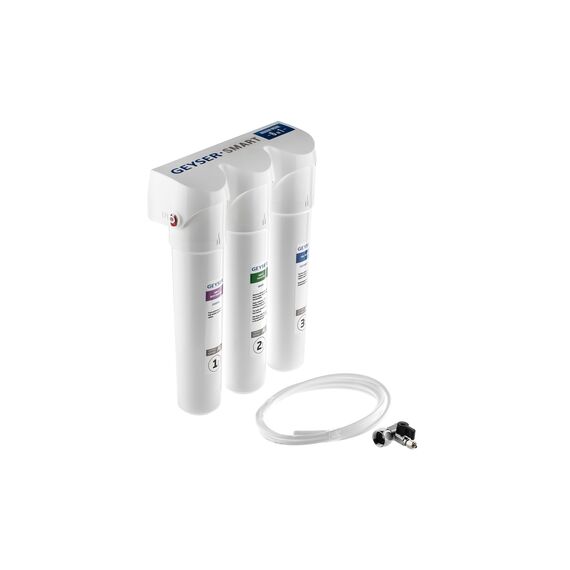 Проточный питьевой фильтр Гейзер Смарт универсальный (без крана), Модификация: для жёсткой воды, Модель питьевого крана: без крана, изображение 9