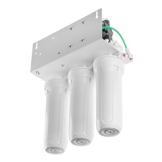 Фильтр для воды Гейзер Престиж-П с обратным осмосом, Модификация: с насосом, Минерализация воды: нет, Модель питьевого крана: №6, Объём бака (общий): 12 л, изображение 3