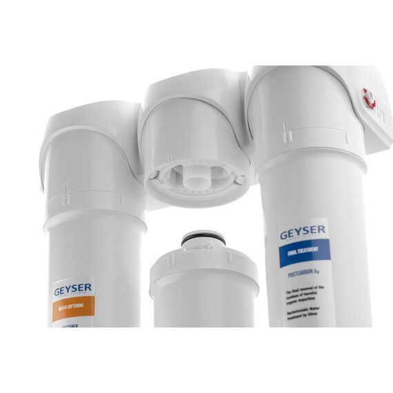 Проточный питьевой фильтр Гейзер Смарт для жесткой воды (без крана), Модификация: для жёсткой воды, Модель питьевого крана: без крана, изображение 5