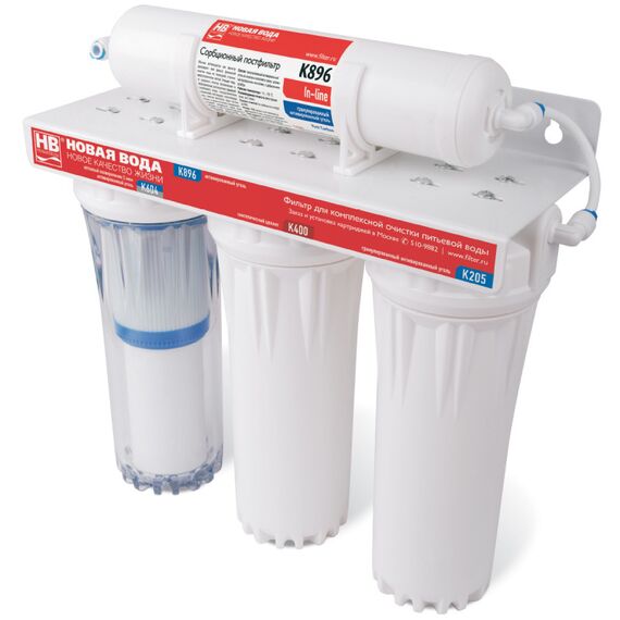 Проточный питьевой фильтр Prio Новая Вода Praktic E312, изображение 3