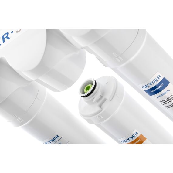 Проточный питьевой фильтр Гейзер Смарт (кран 3), Модификация: для жёсткой воды, Модель питьевого крана: №3, изображение 5