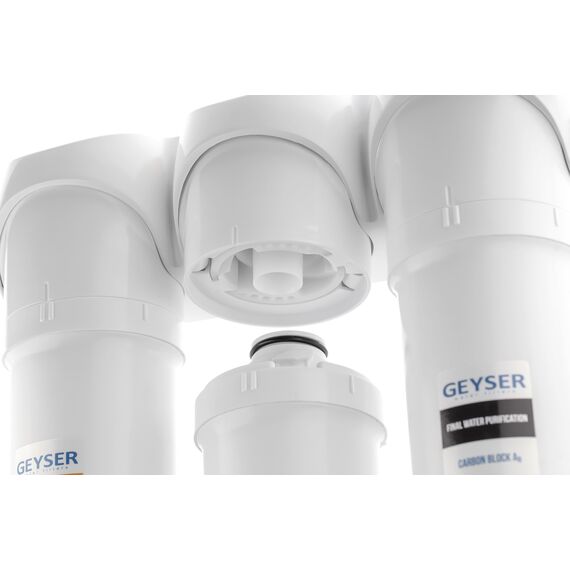 Проточный питьевой фильтр Гейзер Смарт Био 521 для обеззараживания воды, Модификация: для жёсткой воды, Модель питьевого крана: №6, изображение 5