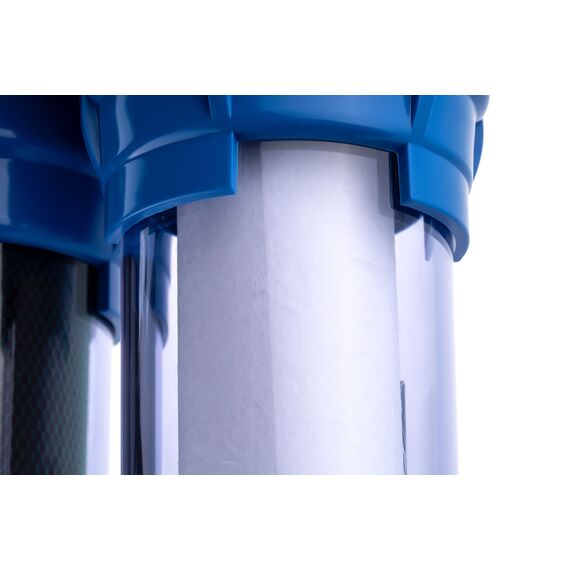 Проточный питьевой фильтр Гейзер Био 312, Модификация: для мягкой воды, Колбы: прозрачные, Модель питьевого крана: №6, изображение 7